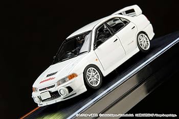 Amazon.com: 1/64 Mitsubishi Lancer RS Evolution IV / Initial