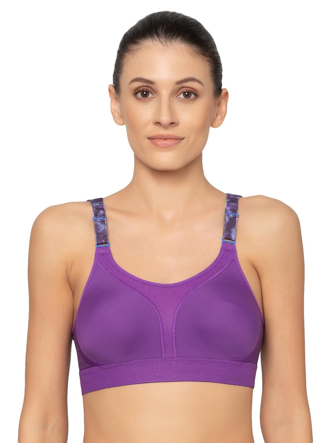 international wired-padded t-shirt bra for women | smooth cups & adjustable straps | comfortable underwire support | pack of 1