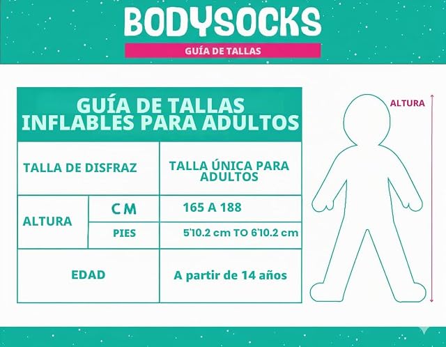 Foto 7 de 7 de Bodysocks® Disfraz Hinchable de Jetpack Adulto