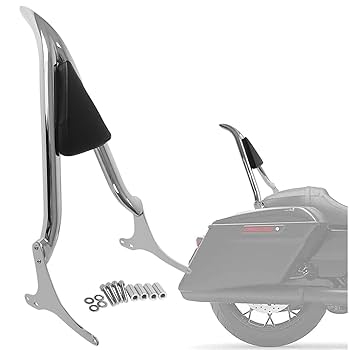 バイク バックレスト シーシーバー 　キルティングデザイン バイク バックレスト シーシーバー キルティングデザイン Amazon