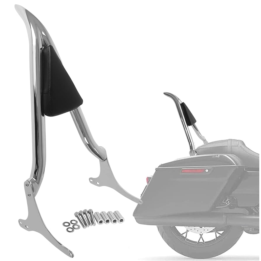 Amazon | 26インチ クロム シーシーバー 助手席用バックレスト