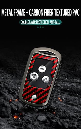 Miniatura 7 de ontto Soporte para llave de automóvil Acura MDX RDX TL TSX ZDX 2008-2013 plegable, cubierta de llave de automóvil de entrada sin llave para Honda