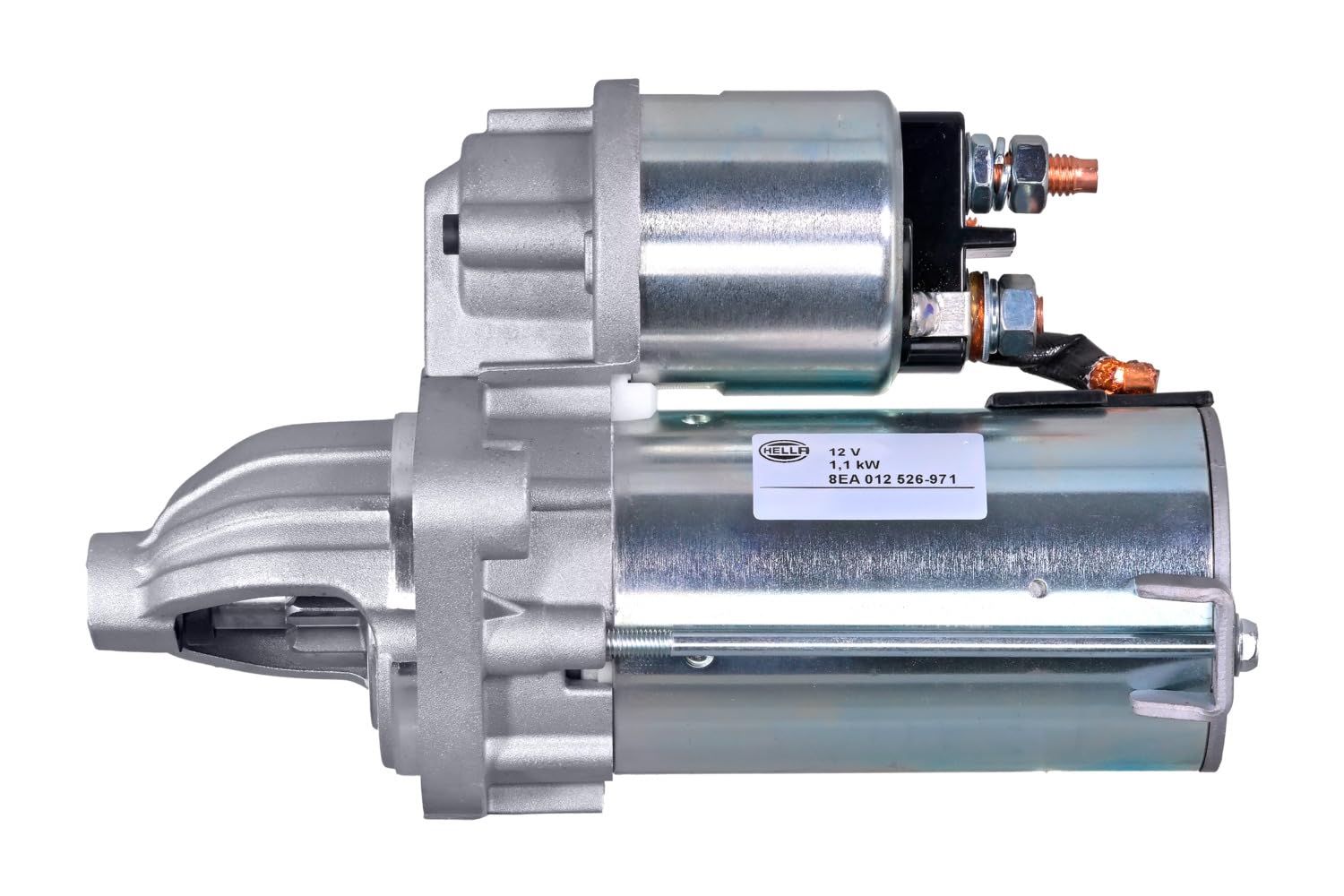 HELLA 8EA 012 526-971 Motorino d'avviamento, 12V, 1.1KW | Compatibile con: FIAT LINEA, LANCIA MUSA, OPEL AGILA, ASTRA H, ASTRA H Caravan, ASTRA H GTC, ASTRA H Kasten/Kombi