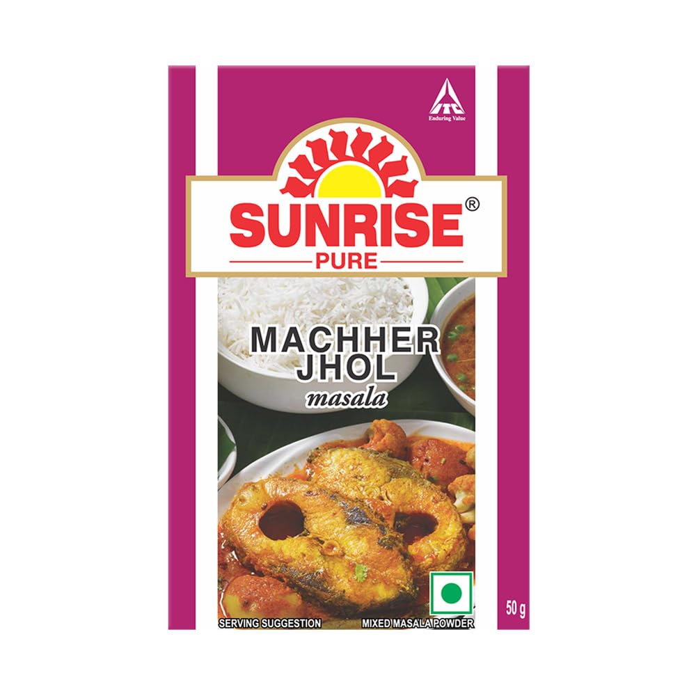 See full amazon price history chart for Sunrise Pure Macher Jhol Masala 200 g (50g pack of 4) - From West Bengal (4) Sunrise Pure Macher Jhol Masala 200 g (50g pack of 4) - From West Bengal (4) (B0C8K2LBYL) Amazon Price History, Amazon Price Tracker