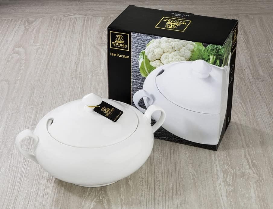 Wilmax England TUREEN 95 FL OZ | 2800 ML IN COLOUR BOX