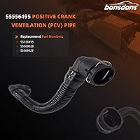 Vista 3 de 55556495 Tubo de ventilación positiva de manivela (PCV) para Chevy 2011-2015 Cruze 1.8L L4 Cruze Limited 1.8L L4 2009-2011 Aveo 1.6L L4 OE