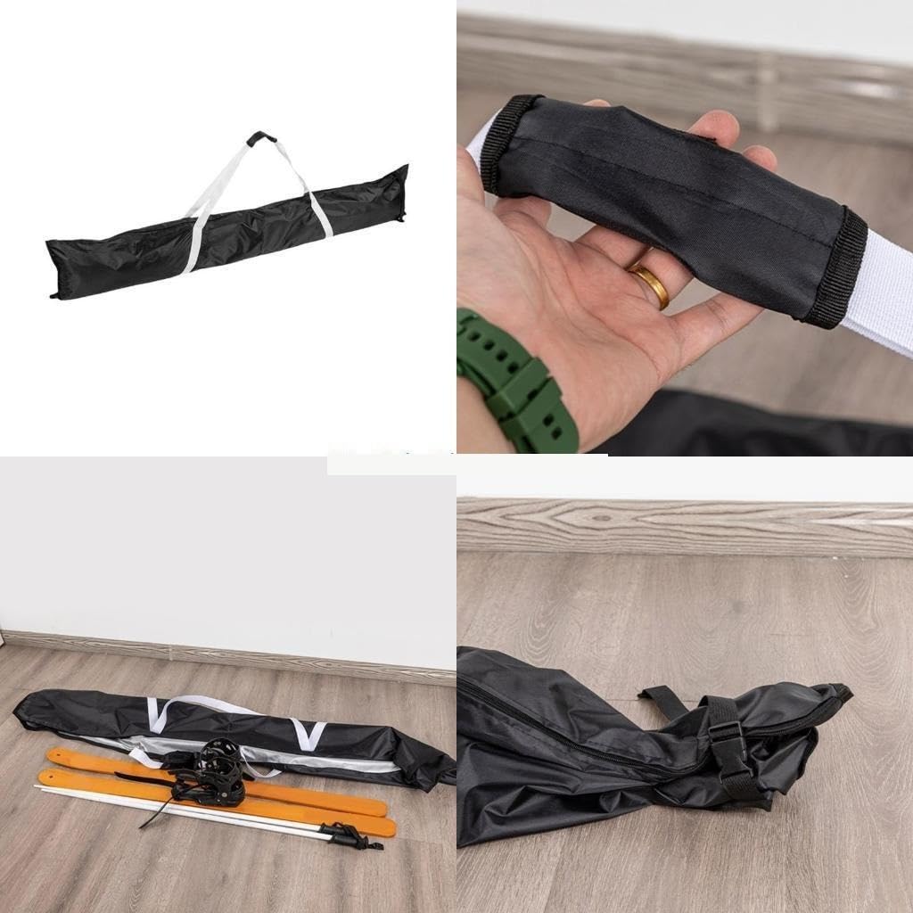 Torby na buty narciarskie Przenośna torba na narty, wodoodporna, transportowa, regulowana, do noszenia na nartach torba bagażowa