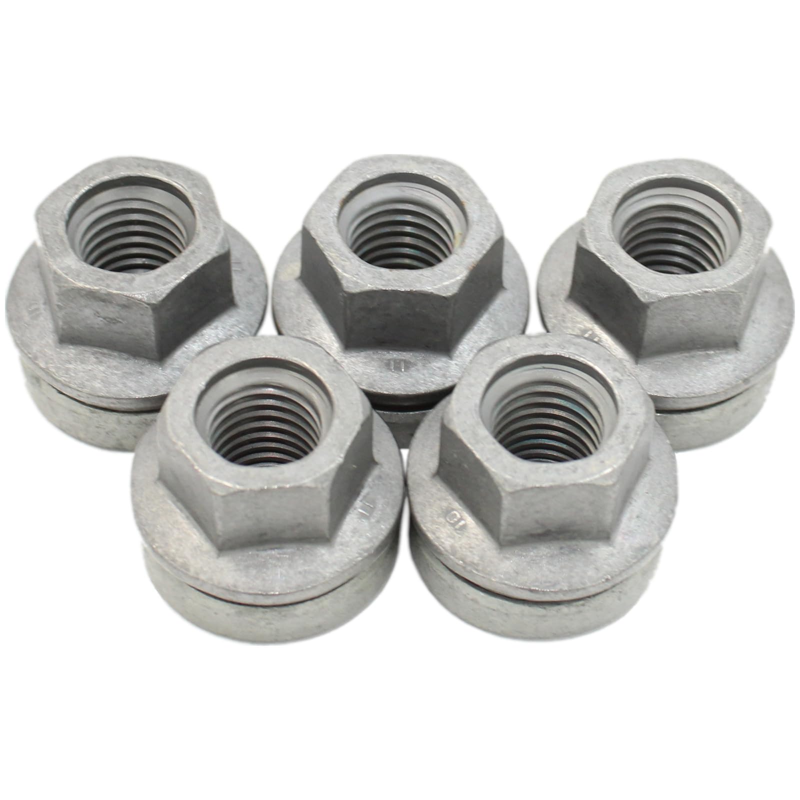Lot de 5 écrous de roue pour Ford Transit Mk6 Mk7 (2000-2013) 1576434 7C111K024AB W705808S902 (M14)