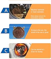 Vista 6 de LEFTSTARER Hamaca para rata de hurón – Túnel de conejillo de indias escondite jaula, juguete para hámster Sugar Glider Chinchilla