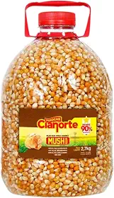 Milho para Pipoca Gourmet Mushroom 2,7 Kg Rende até 90% CiaNorte, Pipoca gourmet tipo cogumelo alto rendimento, pipoqueira elétrica mushroom Pipoca grande