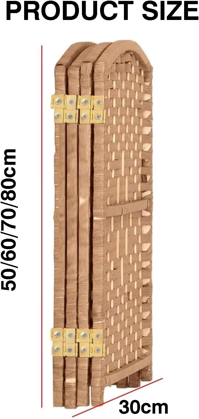Amazon｜部屋仕切りスクリーン 4 5 6 8  パネル、柔軟な折りたたみ可能な竹製プライバシーパーティションフェンス、ベース付き、寝室/廊下/茶室用、和風レトロ (Color : 4Panels,  Size : 170cm/66.9in Tall)｜間仕切り・スクリーン オンライン通販 両面竹製小型間仕切り、ショートルーム装飾パーティション、4パネル仕切り壁、ライブ放送背景用(Color-2,70x30cm-4 pa