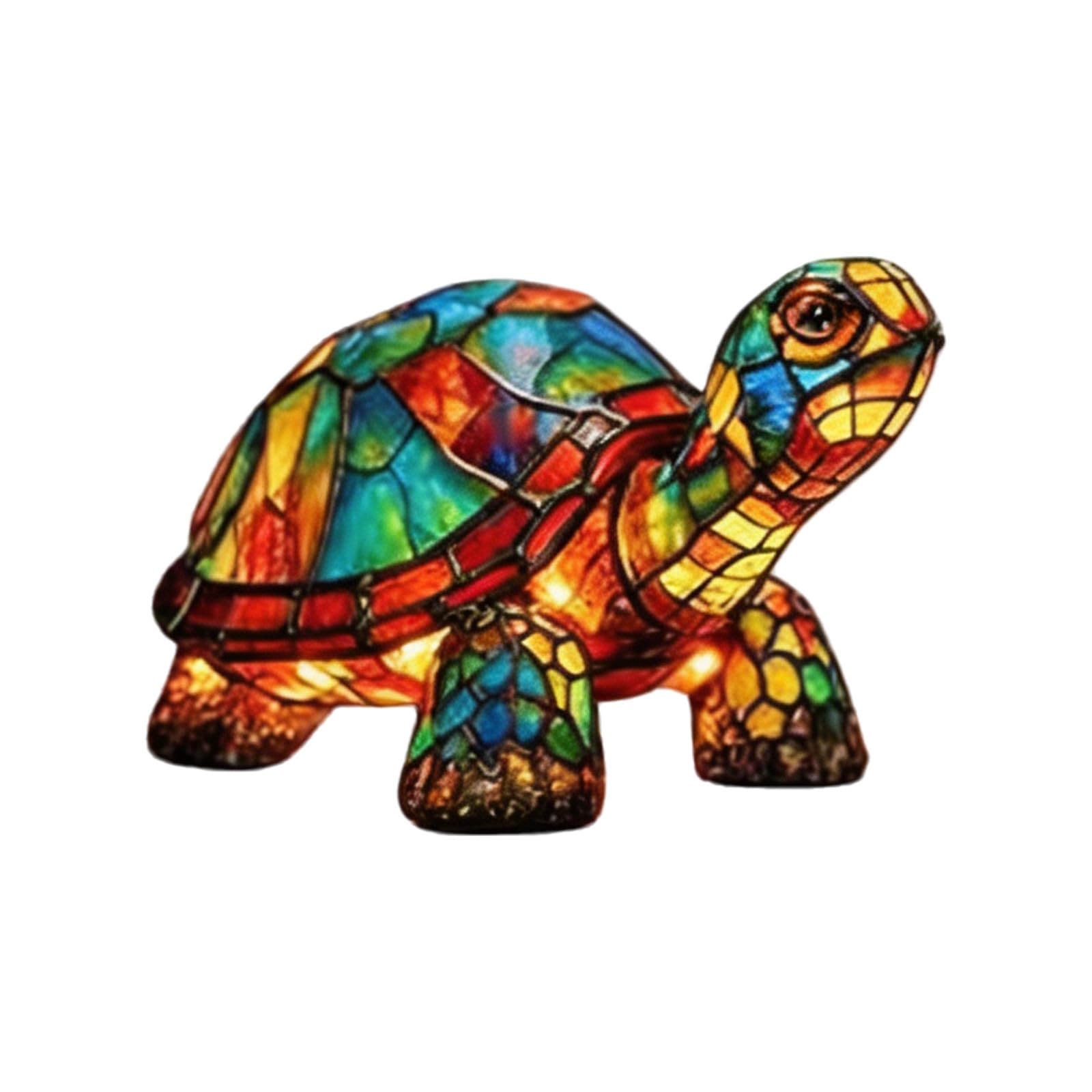 Tsophreniq Artistic Animal Resin LED Night Light Compact Size Bedroom Lamp Desk Decoration Bedside Lamp for Tabletop Use Enduring Animal Shape Resin LED Night Light