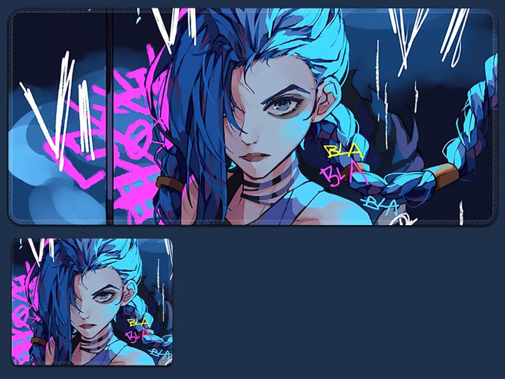 Amazon.co.jp: ジンクス マウスパッド アーケイン Jinx ゲームグッズ