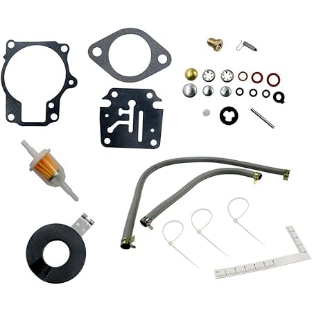 Venom Carburetor Rebuild Kit For Johnson Evinrude 85-235HP Outboard Motors - Replaces 439076