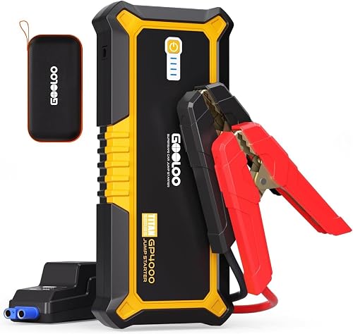 GOOLOO GP4000 Avviatore Emergenza Batteria Auto/Moto, 400…