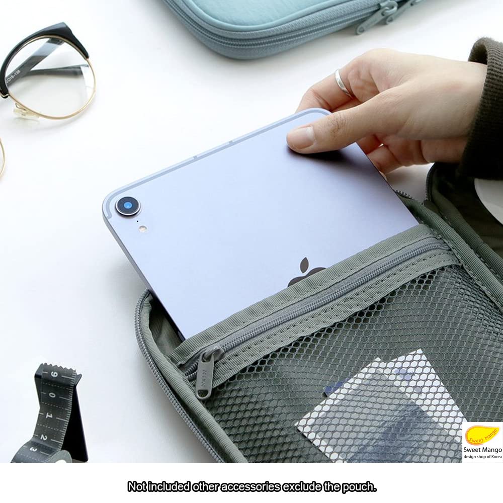 Amazon.co.jp：IC KOREA OPENING CABLE POUCH ipad mini タブレット 