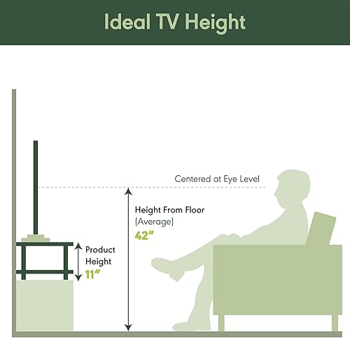 Miniatura 5 de Mueble de televisión Furinno Turn-N-Tube 13191GYW/BK, de 2 niveles, sin herramientas, Madera, Espresso Ámbar Pino/Negro,Negro -,Columbia