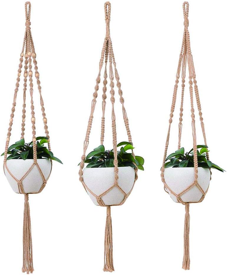 21人気の 3点セット プラントハンガー マクラメ ハンギングネット 観葉植物 吊り下げ 麻縄 ロープ インテリア ハンギング プランター 屋外 室内 織り鉢植え Diy 手作り 植物ハンガーネット 家庭植物 適用 Sungaipenuhkota Go Id 21人気の 3点セット プラントハンガー マクラメ ハンギングネット 観葉植物 吊り下げ 麻縄 ロープ インテリア ハンギング プランター 屋外 室内 織り鉢植え Diy 手作り 植物ハンガーネット 家庭植物 適用 Sungaipenuhkota Go Id