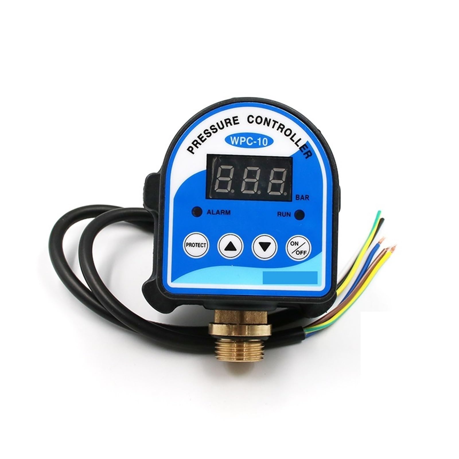 Pressostat d'eau numérique WPC 10 à affichage LED pour un contrôle précis de pompe G1/2