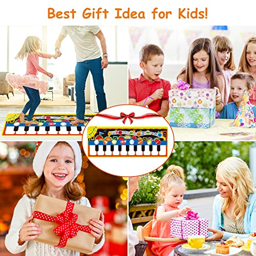 Buluri Pianomat, vroege opvoeding muzikale dansmat, touch pianomat, muziekmat met 5 modi en 8 instrumentgeluiden… - Image 7