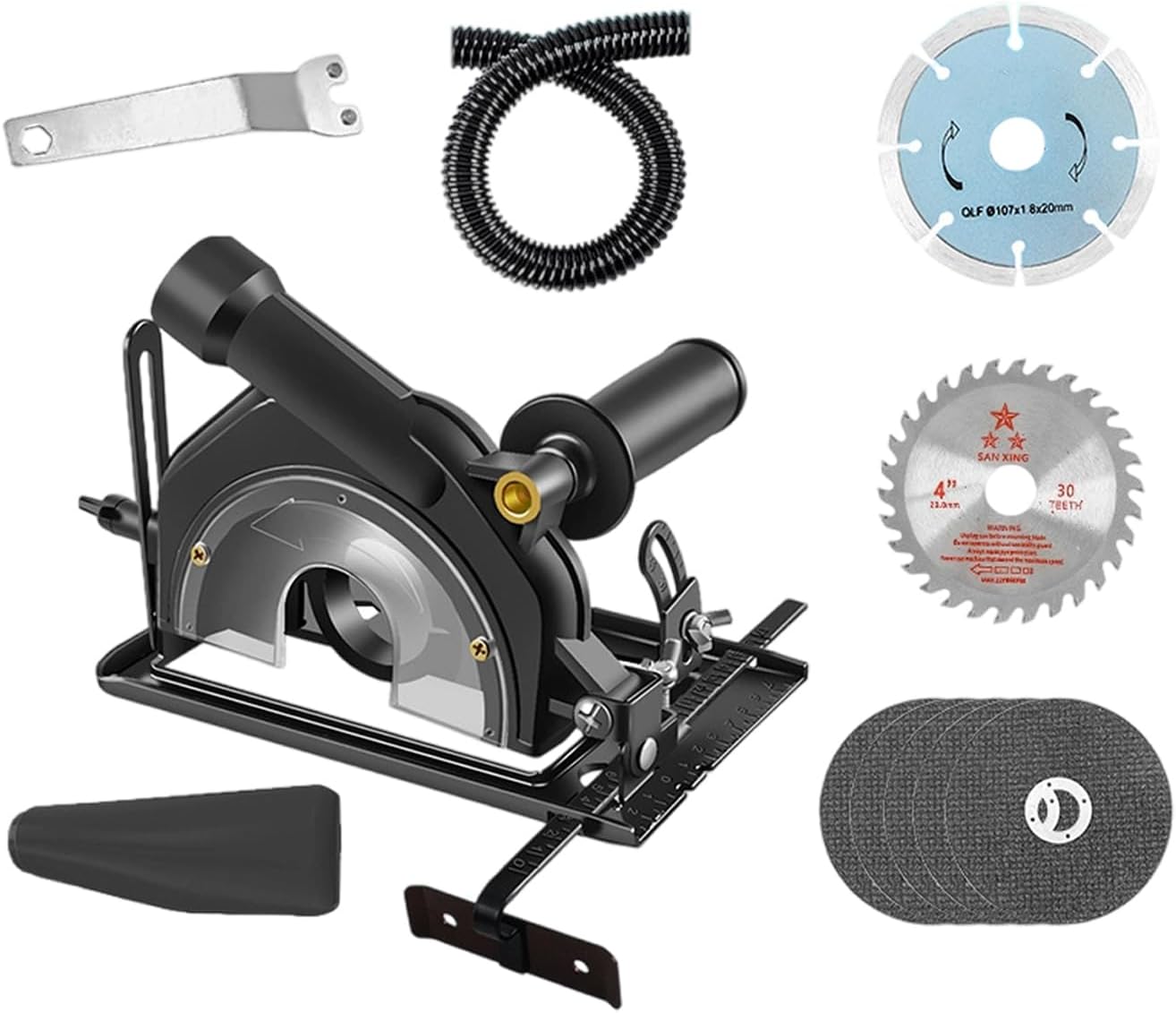 Angled Grinder Stand Multifunction Conversion Small Polishing Cutting Machine Fixed Base Replacement Pipe Cutting Stand