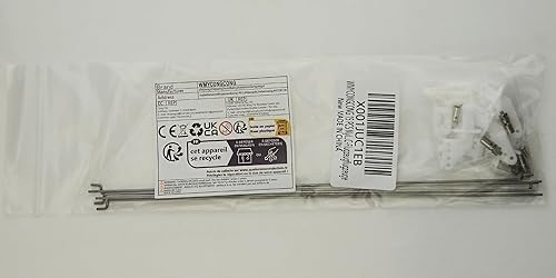 Miniatura 7 de WMYCONGCONG Bocinas de control de nailon de 0.827 x 0.433 in + tapón de enlace de conector de varilla de empuje de 0.051 in + 0.047 x 8.268 in,