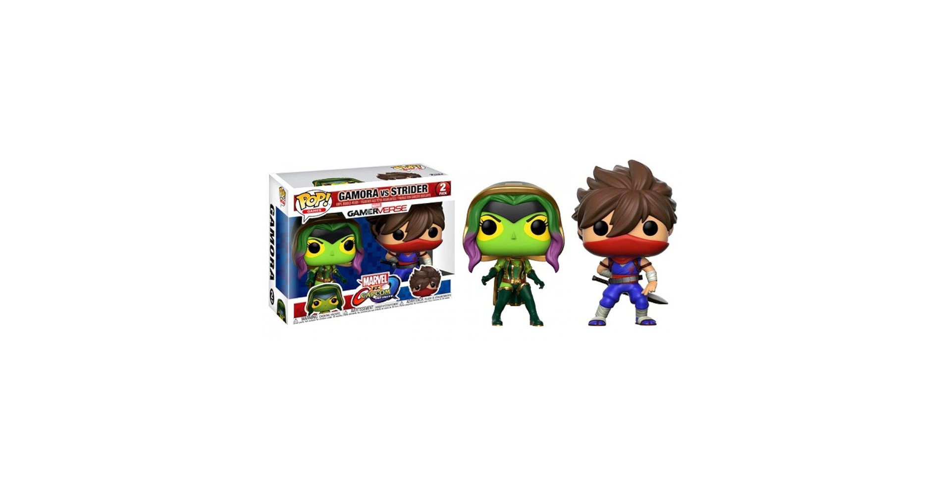Amazon.com: Funko POP! TV: Marvel Vs Capcom - Gamora Vs