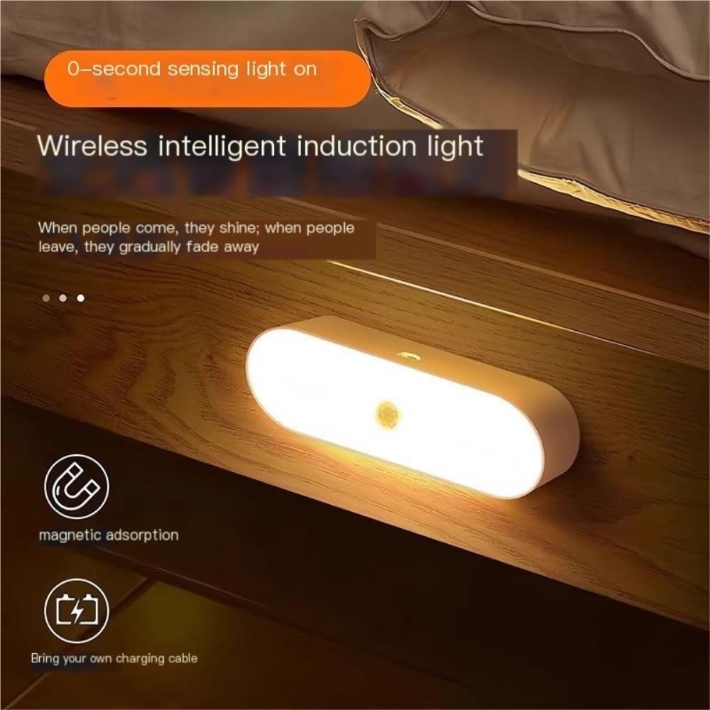 Luce notturna con sensore di movimento, lampada da parete for camera