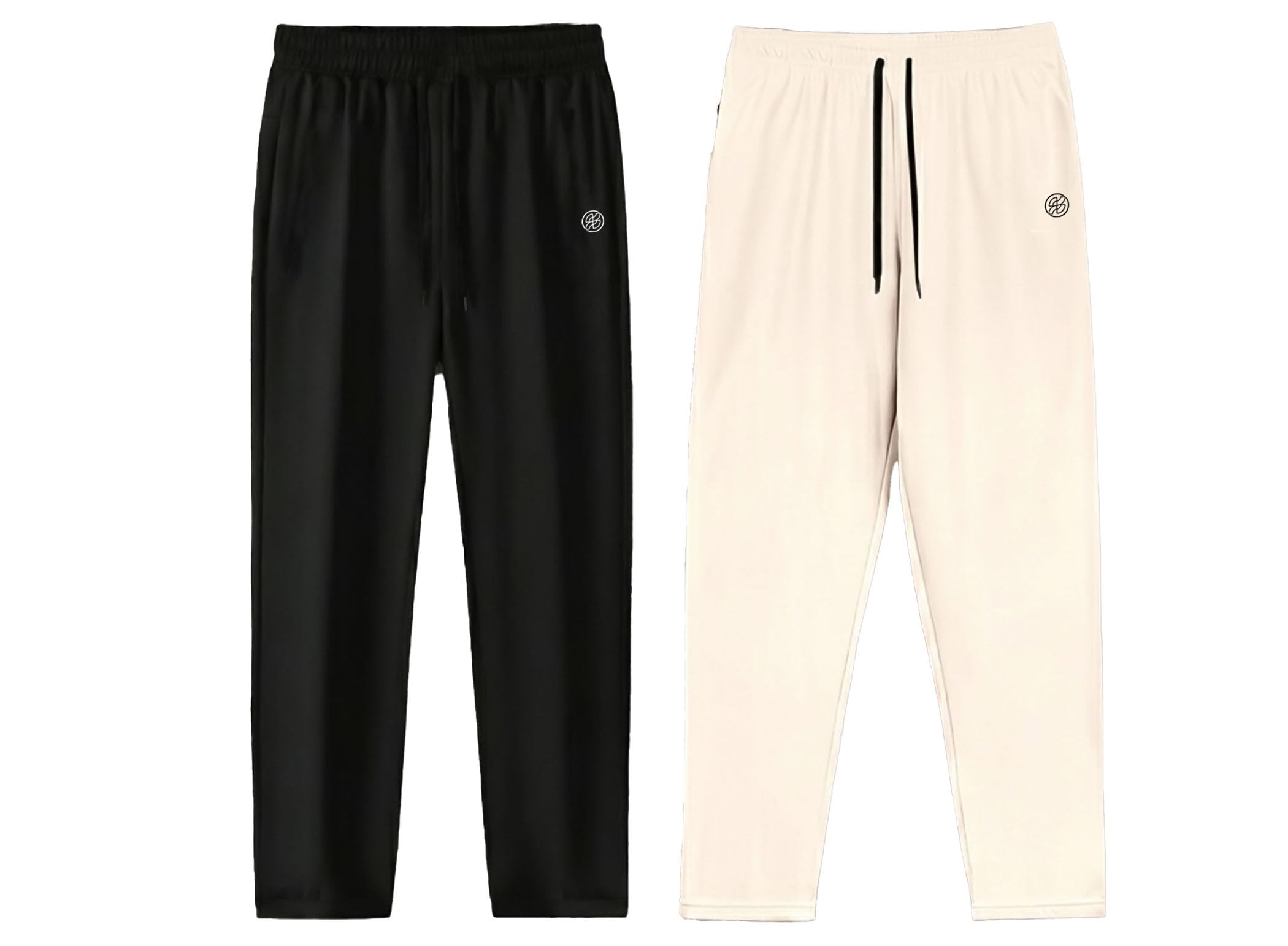 ausk Track Pants for Men's Breathable Gym Pants for Men Workout Adjustable Waist Track Pant for Man mid Rise Sports Trackpant for Mens Workout, Running & Walking Tackpants Combo Pack of (2, 3, 4)-picture-44