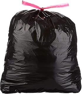 Commander 42 Gallon 2 MIL Black Heavy Duty Trash Bags - 34