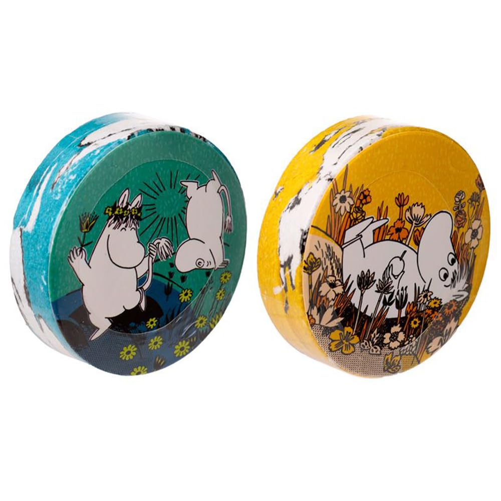 Puckator Moomin Compressed Travel Towel - Backpacking Traveling Essentials Essential - Hangover Kit - Holiday Travel Camping Must Haves Accessories - Thin Mini Face Expandable Towel Towels
