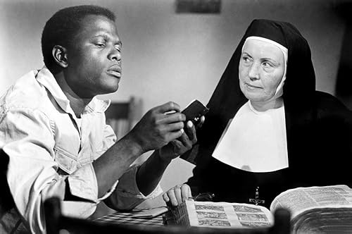 Miniatura 1 de Lirios del campo Sidney Poitier Lilia Skala 1963 - Impresión fotográfica (14 x 11)