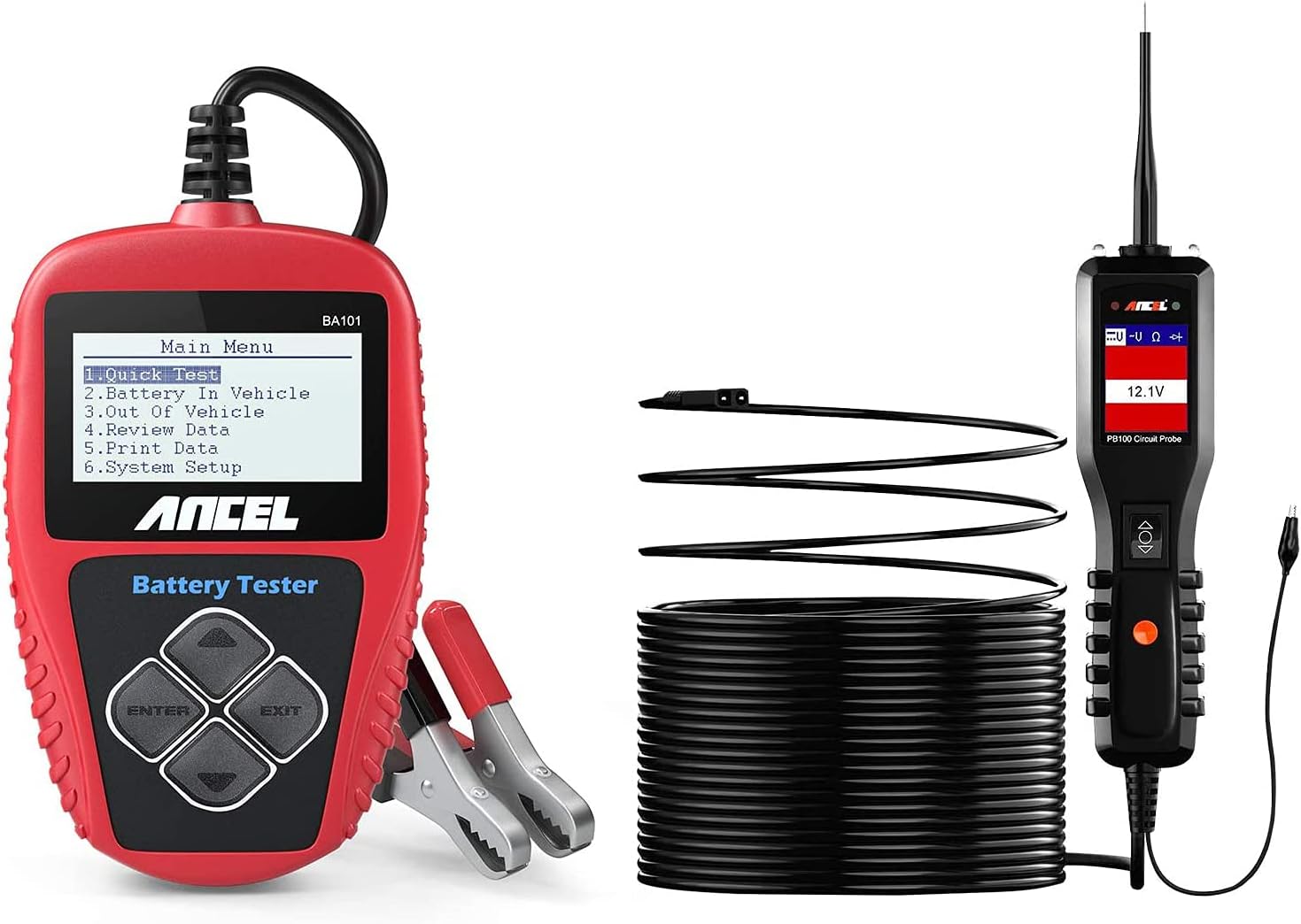 ANCEL BA101 12V 1002000 CCA 220AH Automotive Battery Load