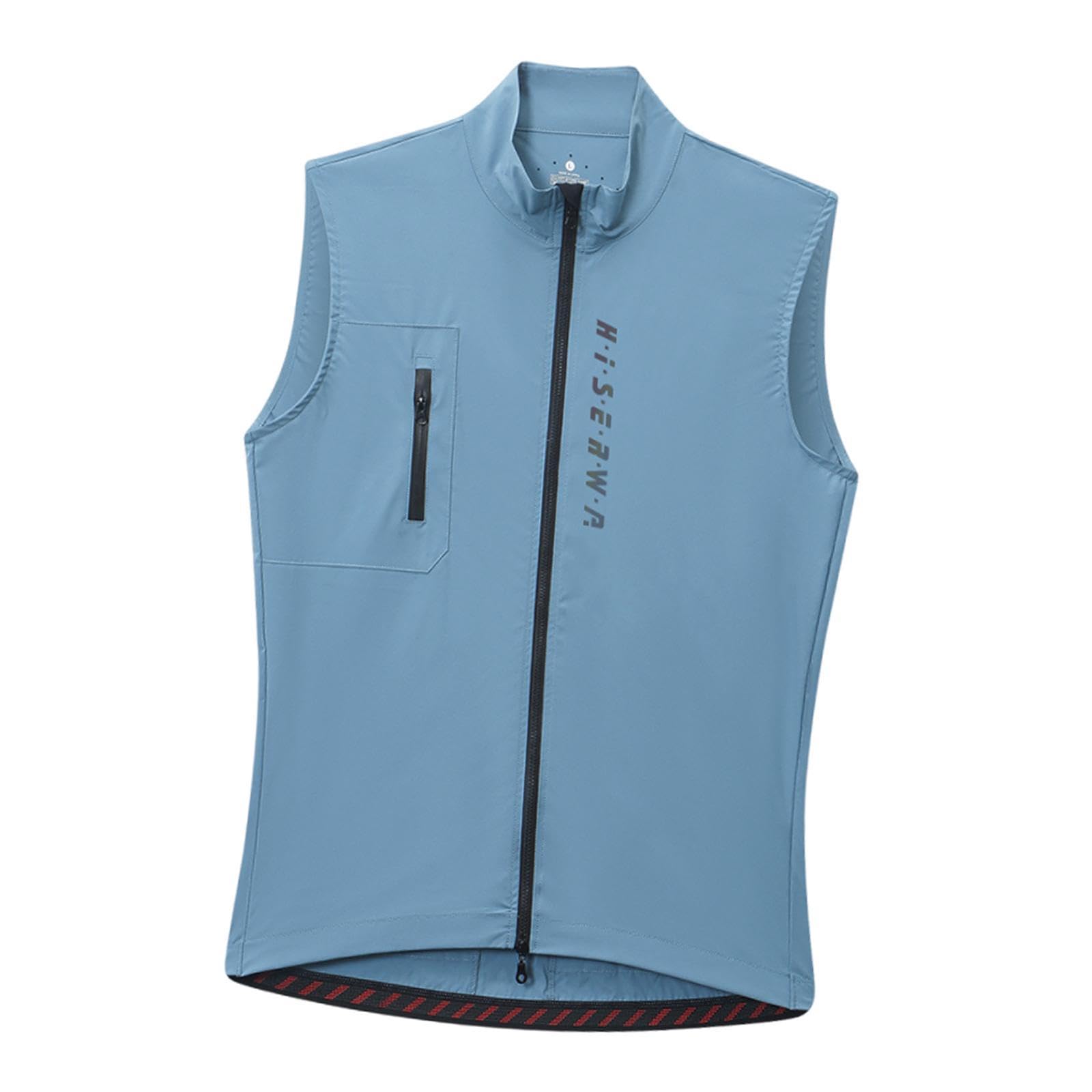 SNAPPSY Running Vest Bag Portable Hydration Backpack for Hiking Night Walking Sports Blue M-image-45