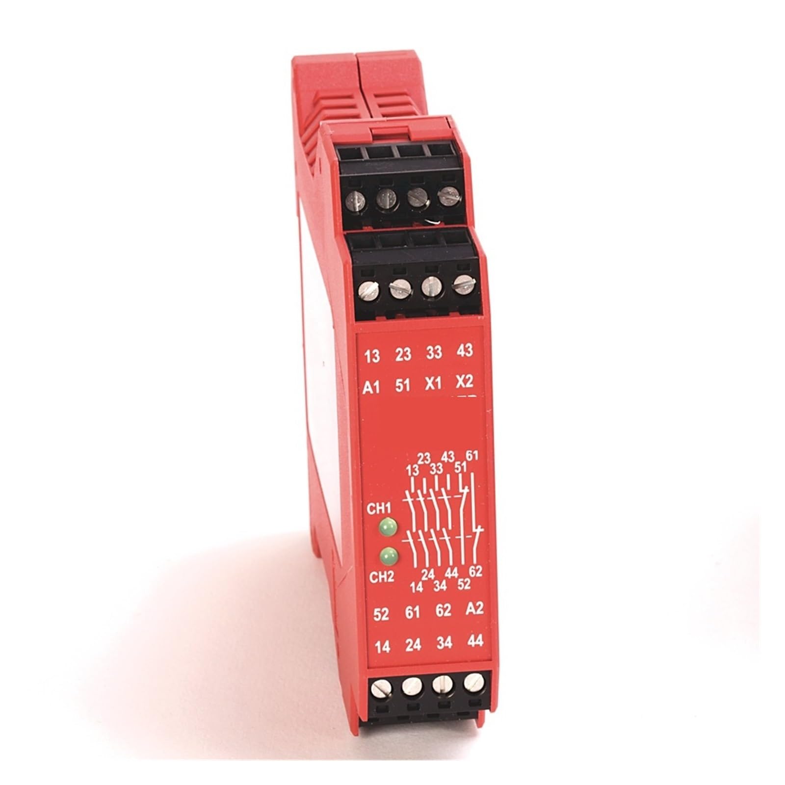 Relais de sécurité 440R-E23097 avec coupure d'urgence immédiate pour sécuriser vos machines