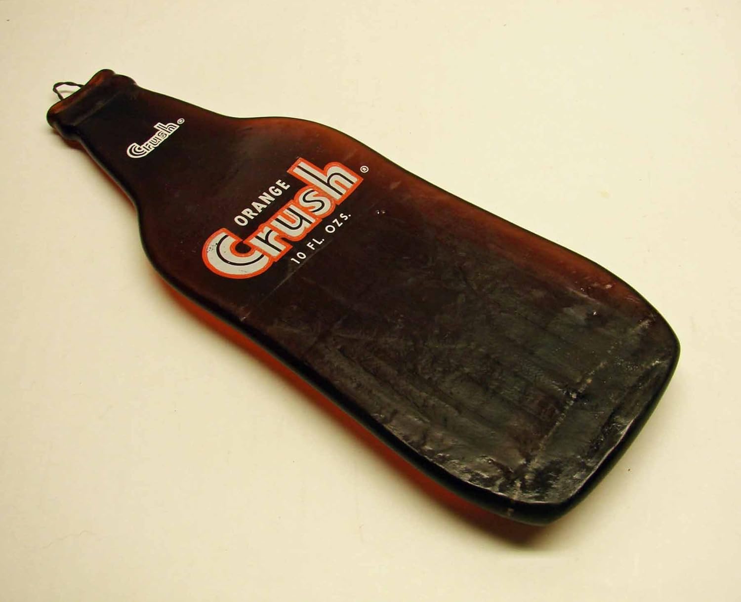 Amazon Com Vintage Orange Crush Soda Brown Slumped 10 Oz Bottle Spoon Rest Handmade Products