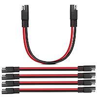 Vista 12 de Nilight 2 pies Cable de anillo de 2 pines con terminal de ojale, extensión de arnés de terminal de ojale, cable de carga de desconexión rápida