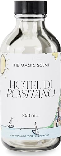 The Magic Scent Hotel Di Positano - Aceite difusor de aromas Aceite aromático ultrasónico y de aire frío para difusor Inspirado en la costa de