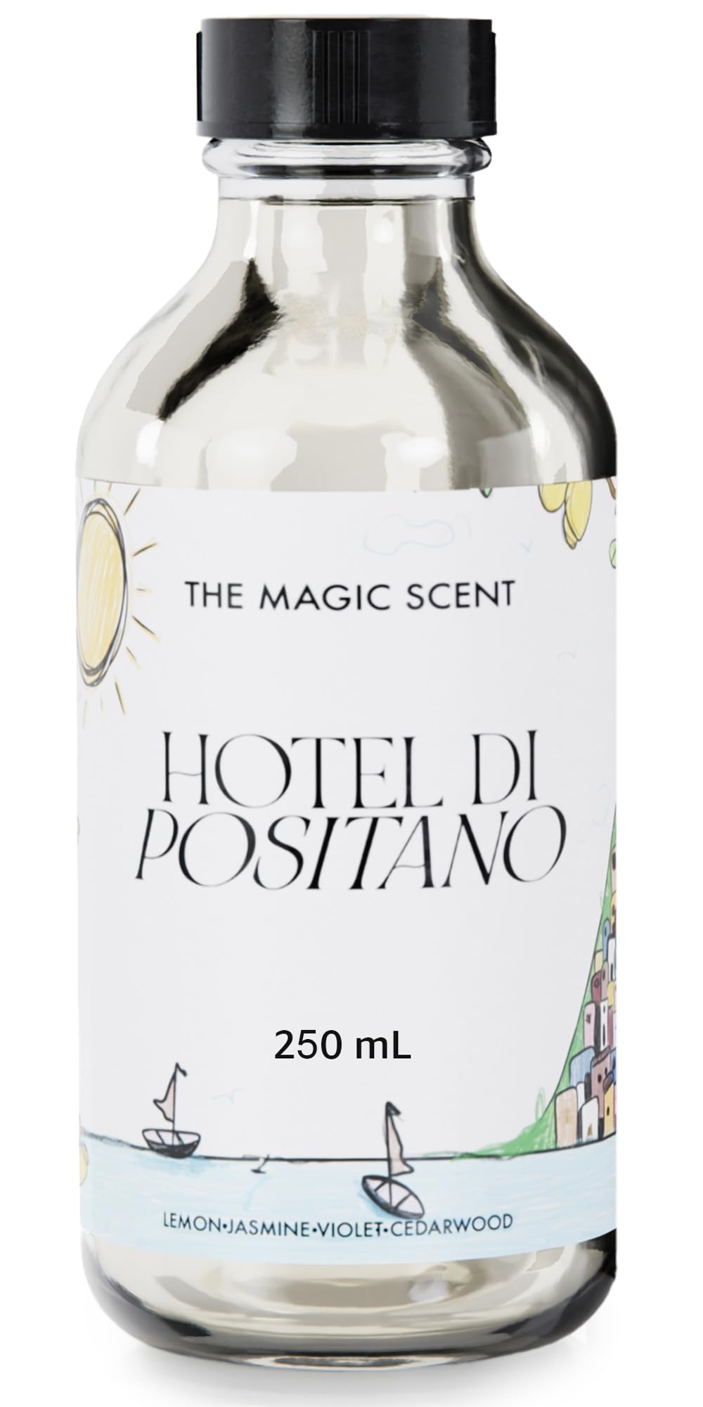 Hotel Di Positano Diffuser Oil Scents - Cold-Air & Ultrasonic Fragrance Oil for Diffuser - Inspired by Amalfi Coast, Italy - Essential Oils for Diffusers - 8.5 fl oz, 250 mL
