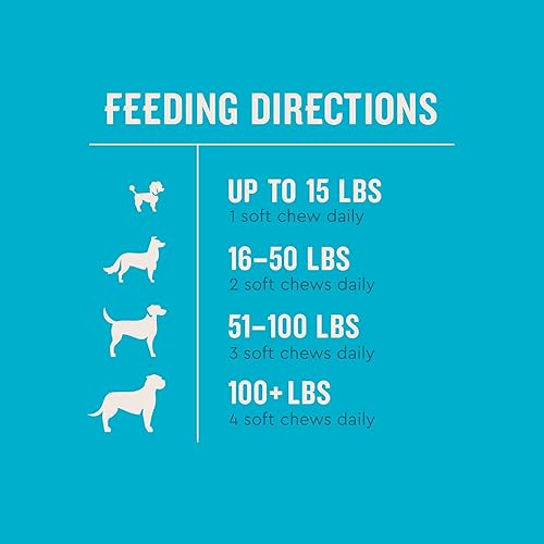 Miniatura 5 de VetIQ Suplemento multivitamínico para perros, sabor a humo de nogal, 60 unidades