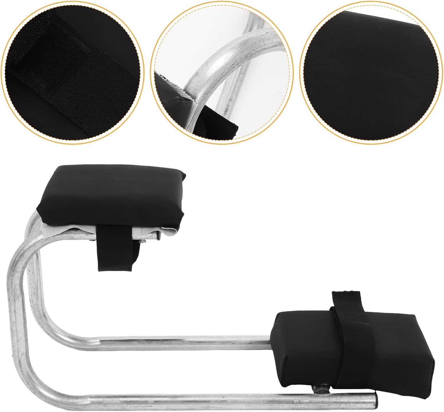 Portable Garden Kneeler and Seat with Thickened Knee Pads 15.2x25x48cm Wearable Knee Support for Gardening and Outdoor Labor-Saving Tasks