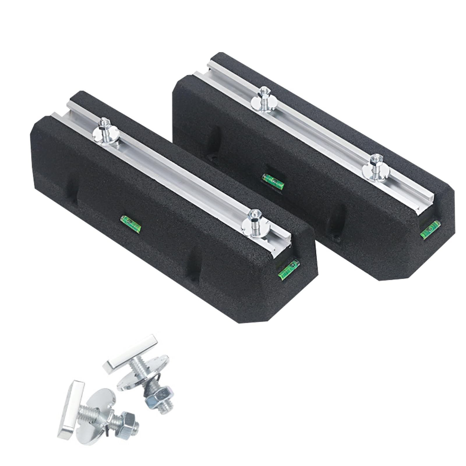 Dämpfungssockel Set, 2 Stück 450mm Bodenkonsole Antivibrationsfüße Schwingungsdämpfer Anti Vibration Pads für Klimaanlagen Klimagerät