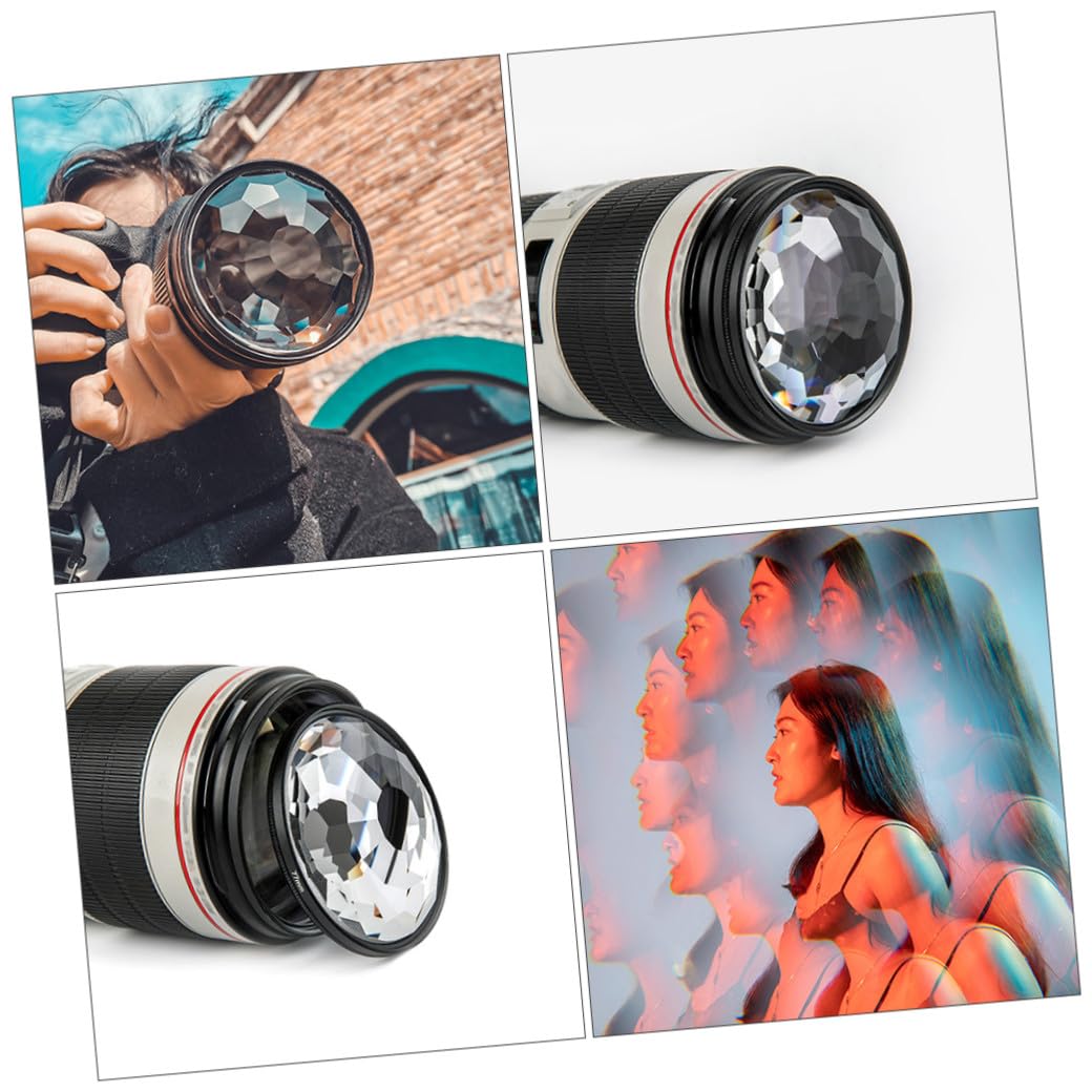 Homoyoyo Prisma Caleidoscopico 77mm in Vetro per Fotografia, Effetto Rifrazione Nitida, per Scene Notturne e Paesaggi