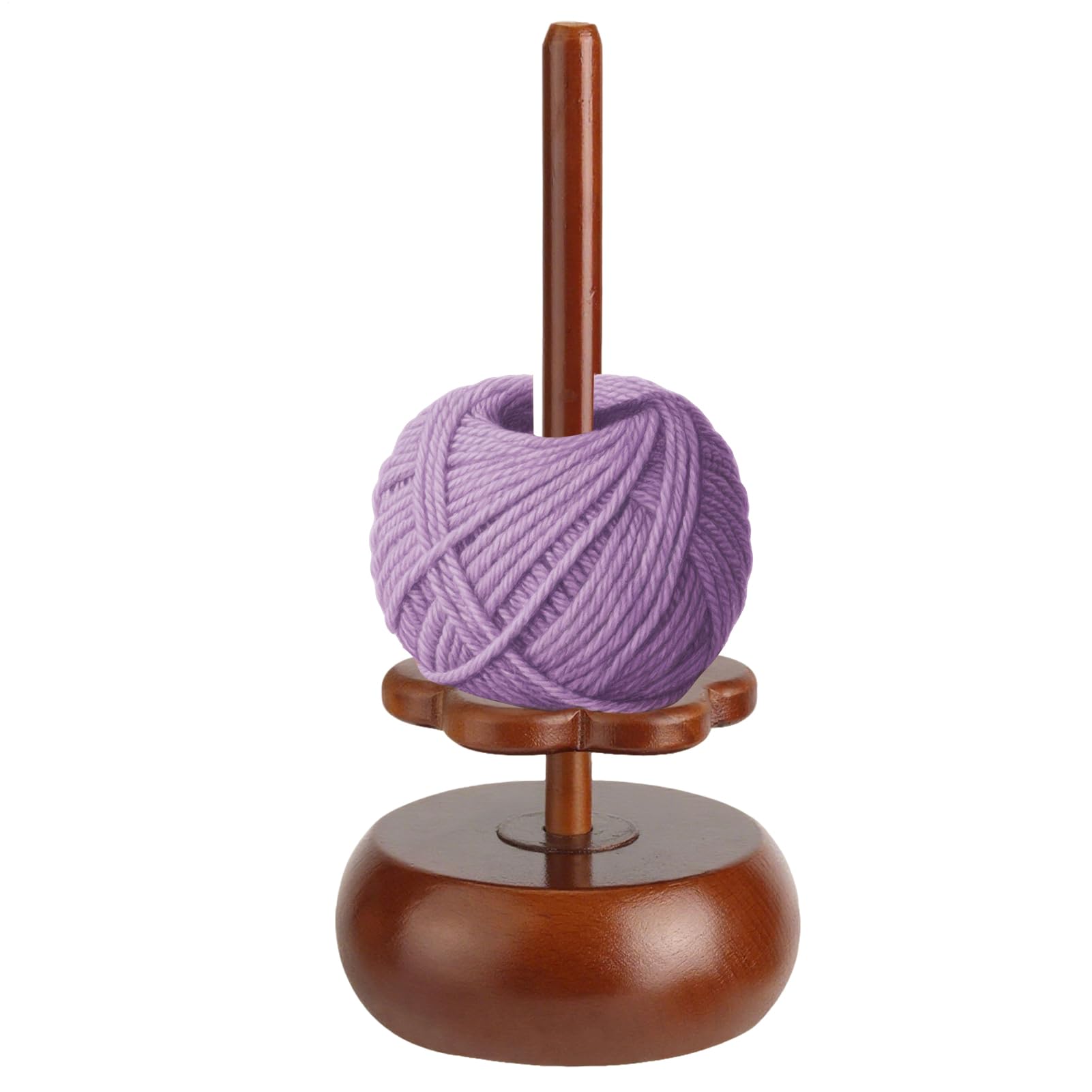 Porte-fil pour crochet magnétique et rotatif en bois de qualité