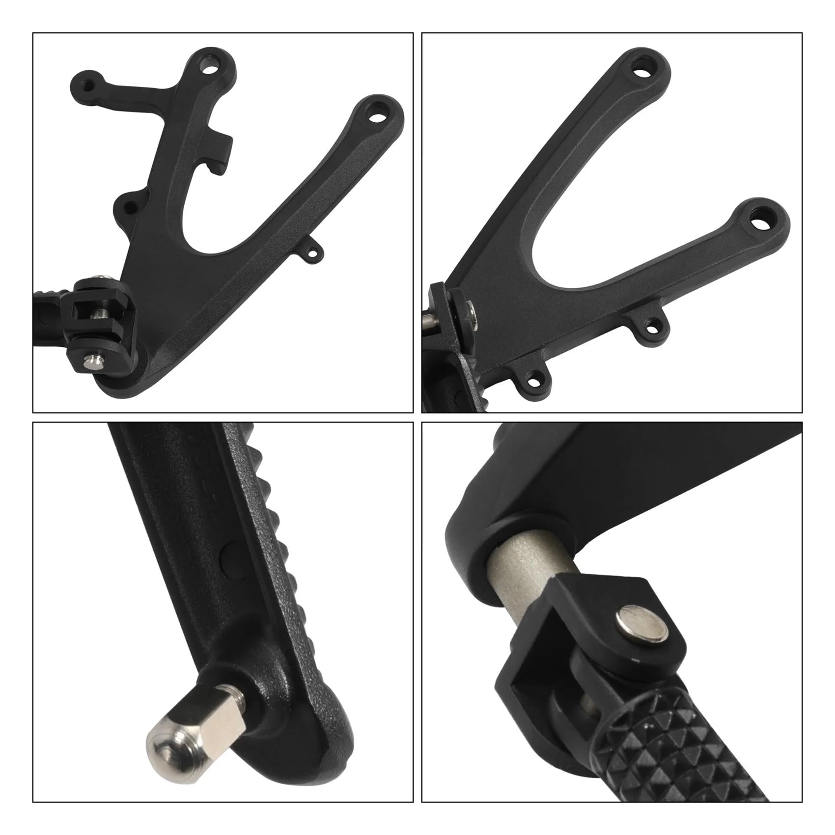 Fußrastenhalterung for den vorderen Fahrer, kompatibel mit Yamaha YZF R1 2004–2006 2005 Motorrad