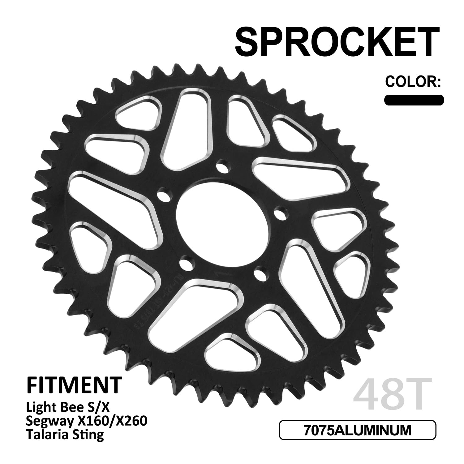 Amazon.com: IUVWISN 48T Sprocket CNC for Surron LBX Talaria Eride