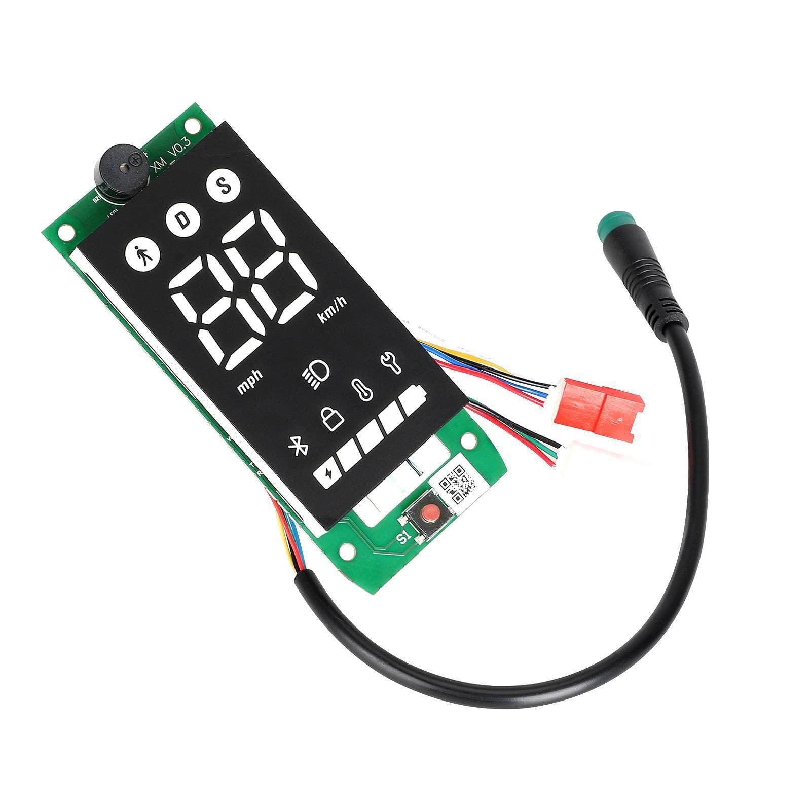 Tableau de bord pour Xiaomi 4 Lite 2ème Trottinette électrique Tableau de bord Circuit Board et panneau d'affichage