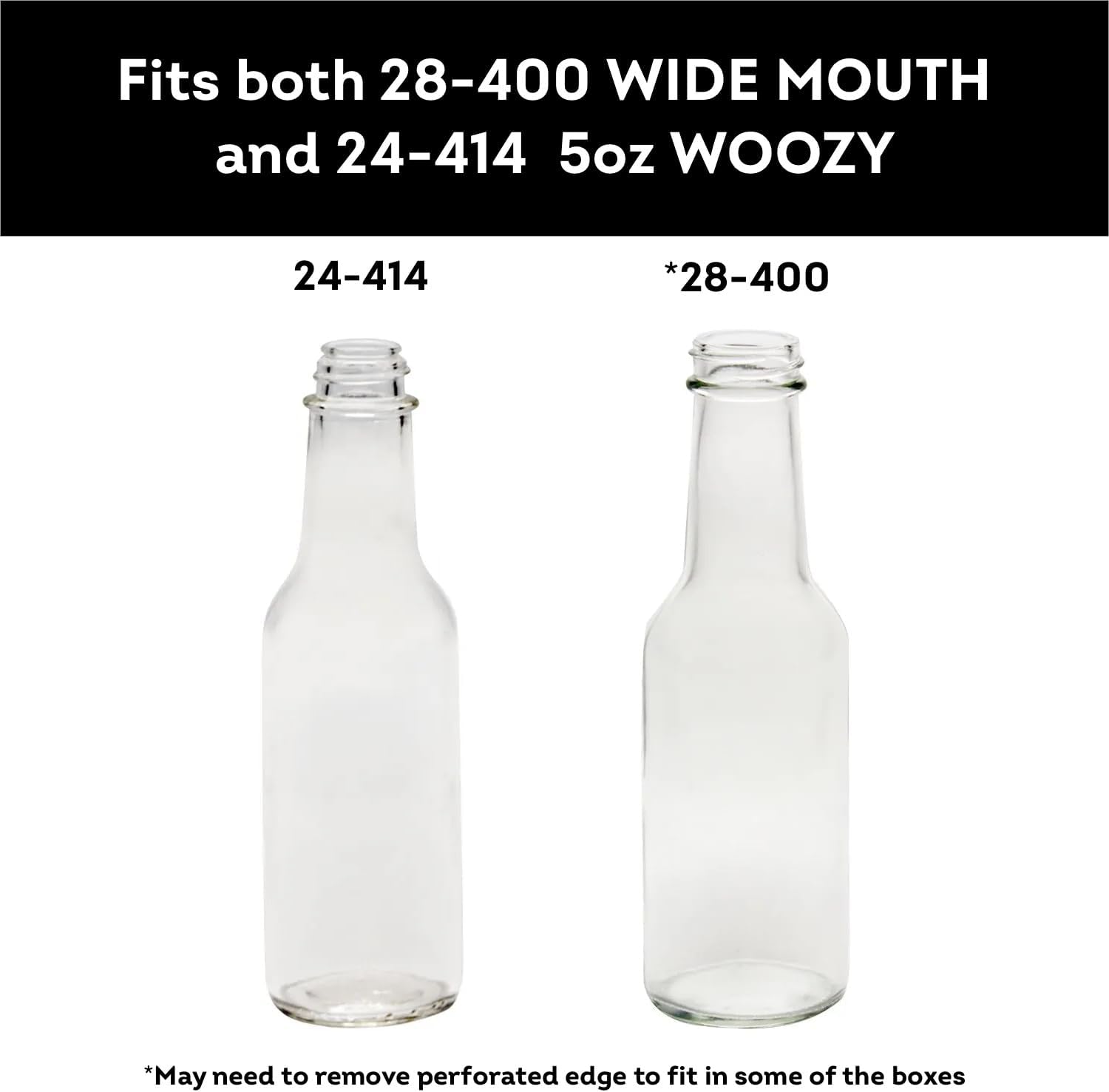 Hot Sauce Box Mailer Set - Customizable 5oz Bottle Holder for Homemade Hot Sauce, Bitters, Jams | Strong, Durable USA-Made Shipping Box (3-Bottle, Pack of 25)