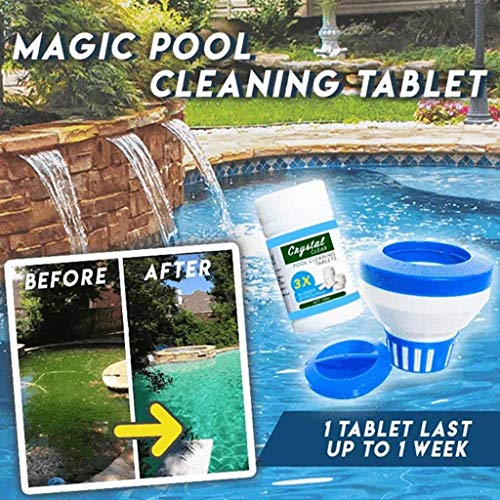 Buy MAMaiuh Magic Swimming Pool Cleaning with Floating Dispenser, 1
