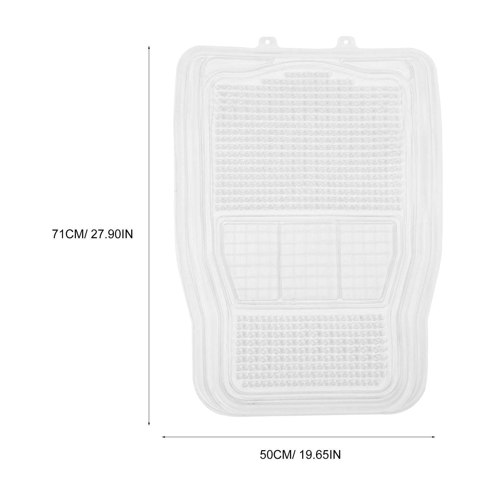 Alfombrillas de coche de silicona juego completo POPETPOP ajuste universal interior automotriz 8
